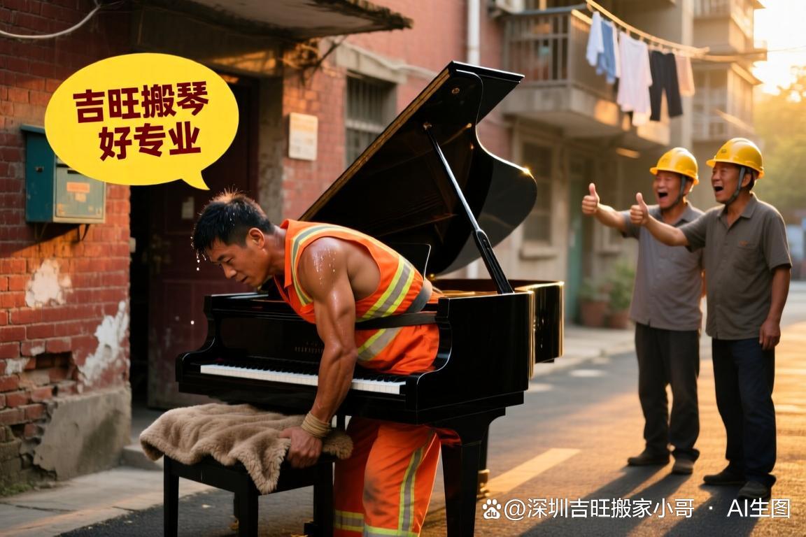 深圳科技园钢琴搬运费用透明合理，吉旺搬琴为您匠心护航